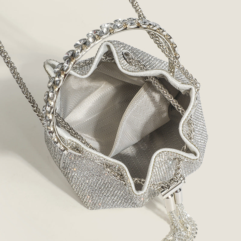Women's Full Diamond Summer Advanced Texture Rhinestone Crossbody Bags