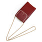 Layer Cowhide Simple Deer Head Mobile Female Phone Bags