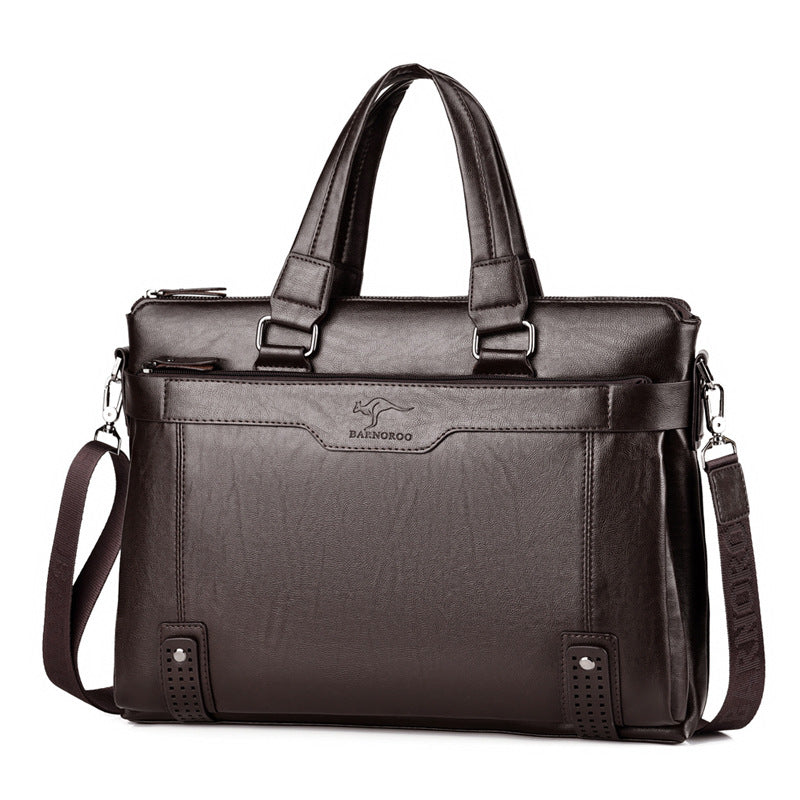 Trendy New Men's Fashion Soft Portable Men's Handbags