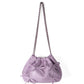 Women's Niche Chain Bow Soft Leather Spring Crossbody Bags