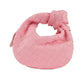 Mini Woven Handmade Croissant Gold Hardware Handbags