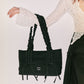 Women's Niche Korean Pleated Commuter Portable Shoulder Bags