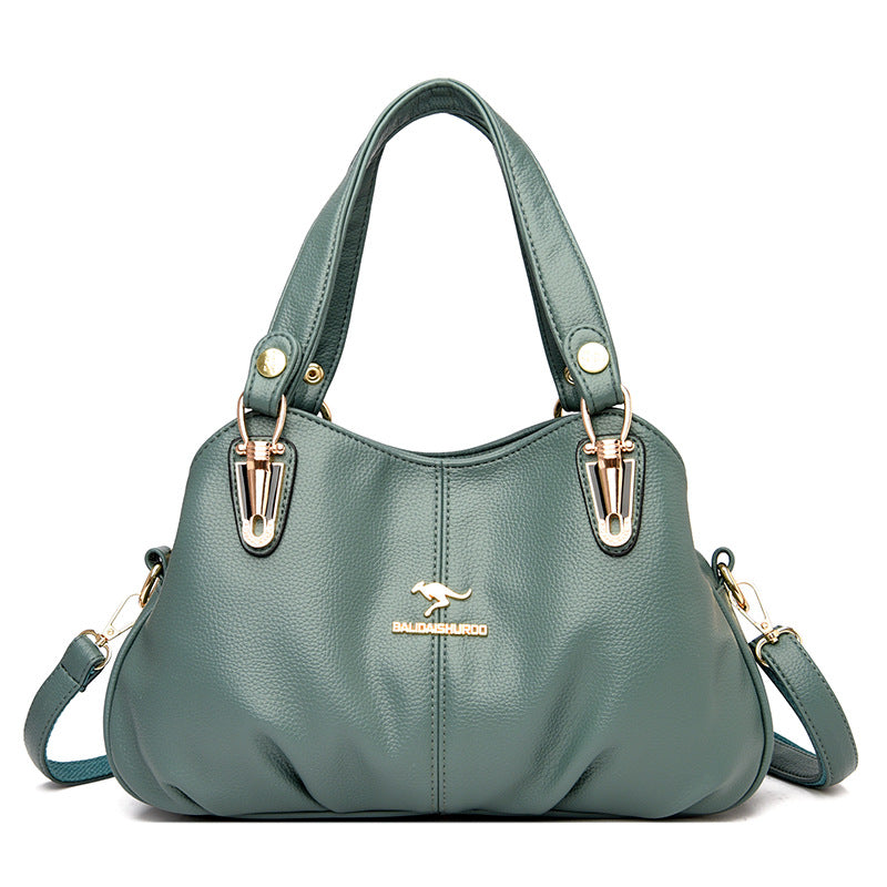 Women's Innovative Large Capacity Elegant Soft Shoulder Bags