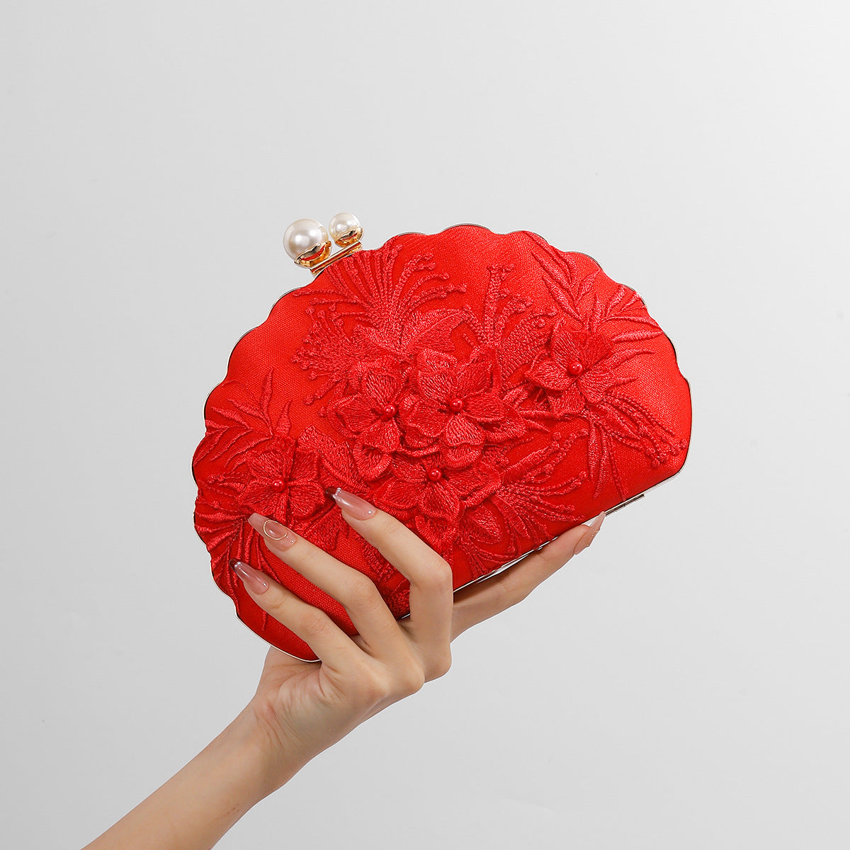 Chinese Clothing Cheongsam Dress Embroidery Dinner Evening Bags