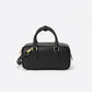 Women's Vintage Boston Bowling Genuine Leather High Handbags