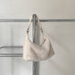 Women's Furry High Sense Underarm Fashion Plush Portable Shoulder Bags