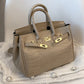 Women's High-grade Crocodile Pattern Fashion Portable Kelly Shoulder Bags
