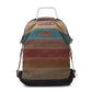 Women's Contrast Color Korean Style Canvas Large Crossbody Bags
