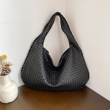 Women's Style High Sense Woven Elegant Underarm Bags