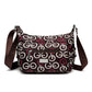Women's Waterproof Oxford Cloth Large Capacity Printed Crossbody Bags