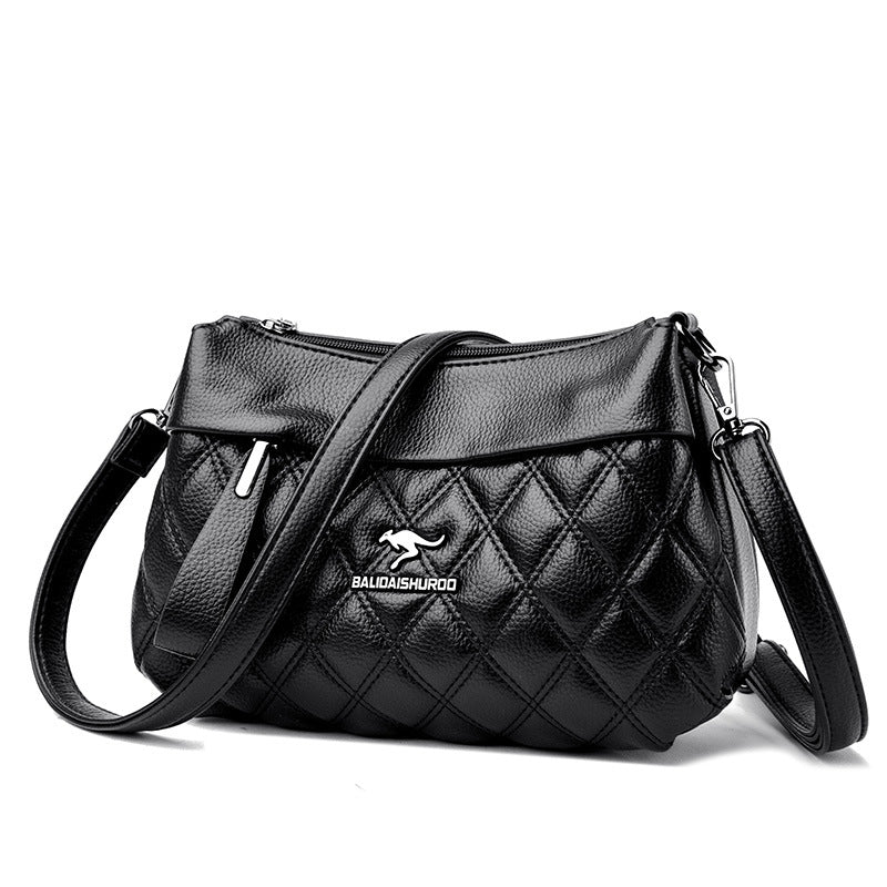 Women's Elegant Korean Fashion Mother Rhombus Crossbody Bags