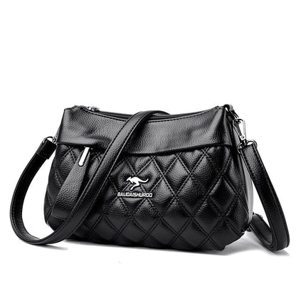 Women's Elegant Korean Fashion Mother Rhombus Crossbody Bags