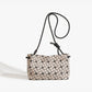 Women's High Quality Rhombus Geometric Underarm Drawstring Bags
