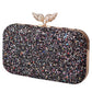 Sequins Dinner Wings Diamond Decorations Dress Garment Black Evening Bags