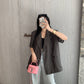 Women's Ge Macaron Fashionable Simple Oval Box Handbags