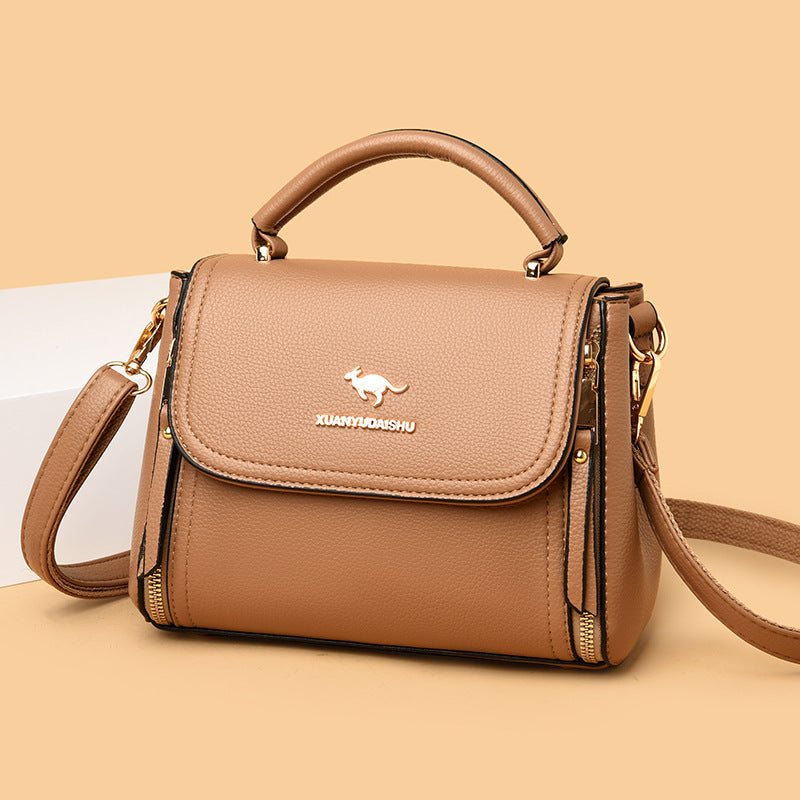 Women's Cool Clutch Mother Soft Leather Crossbody Bags