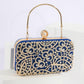 Women's Diamond Vintage Banquet Clutch Formal Dress Evening Bags