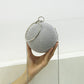 Round Ball Dinner Gold Sier Chain Evening Bags