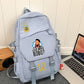 Women's & Men's & Cristiano Football Peripheral High Primary Backpacks