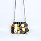 Women's Fashion Design Unique Dinner Sequined Metal Shoulder Bags