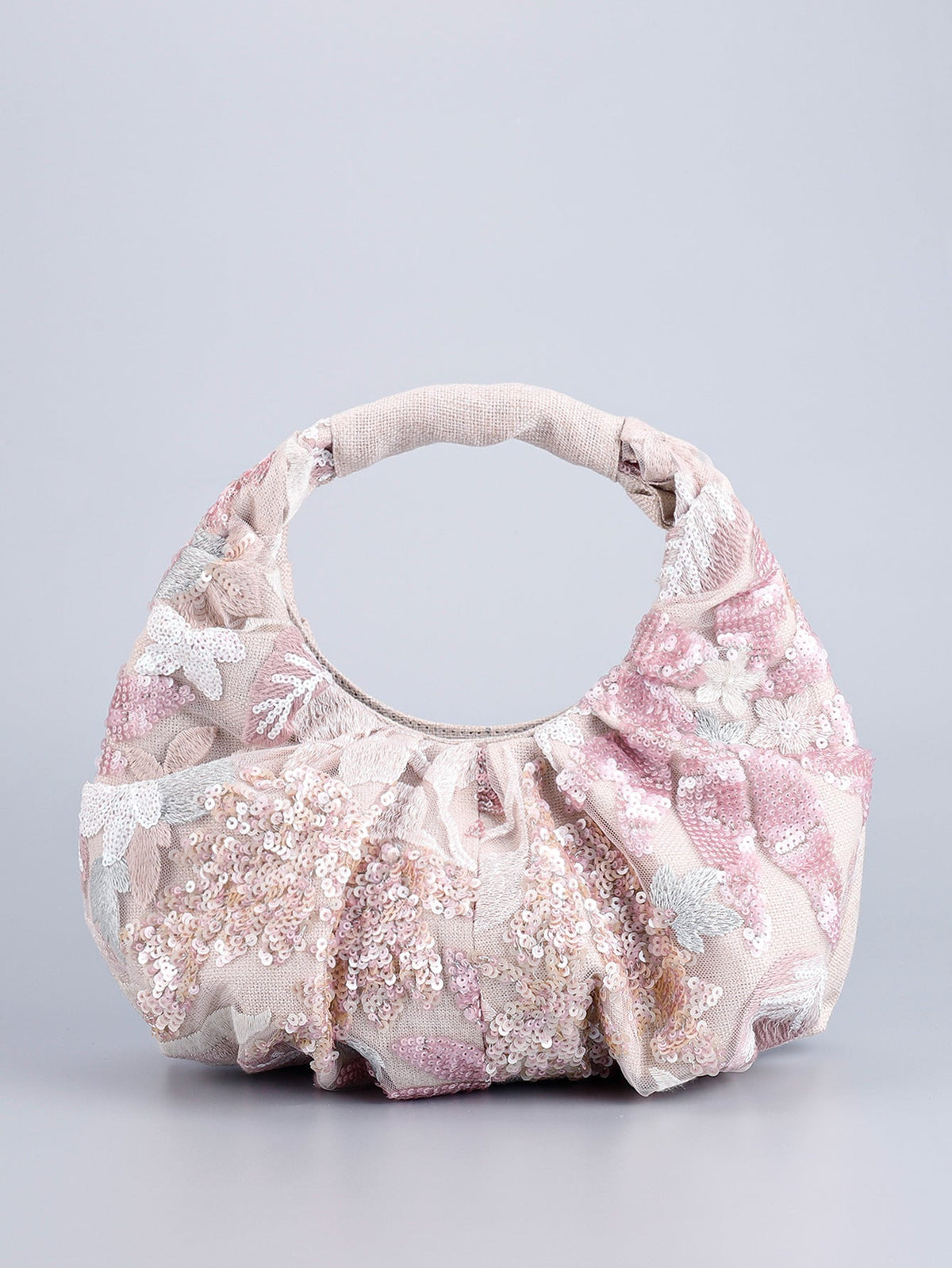 Women's Niche Sequin Fashion High-grade Embroidery Portable Handbags