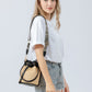 Women's Hand-woven Niche Straw Daily Commuter Portable Shoulder Bags