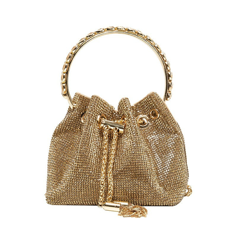 Women's Elegant Popular Shiny Diamond Rhinestone Full Shoulder Bags