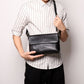 Women's & Men's Source Retro Simple Leather Crazy Horse Large Bags