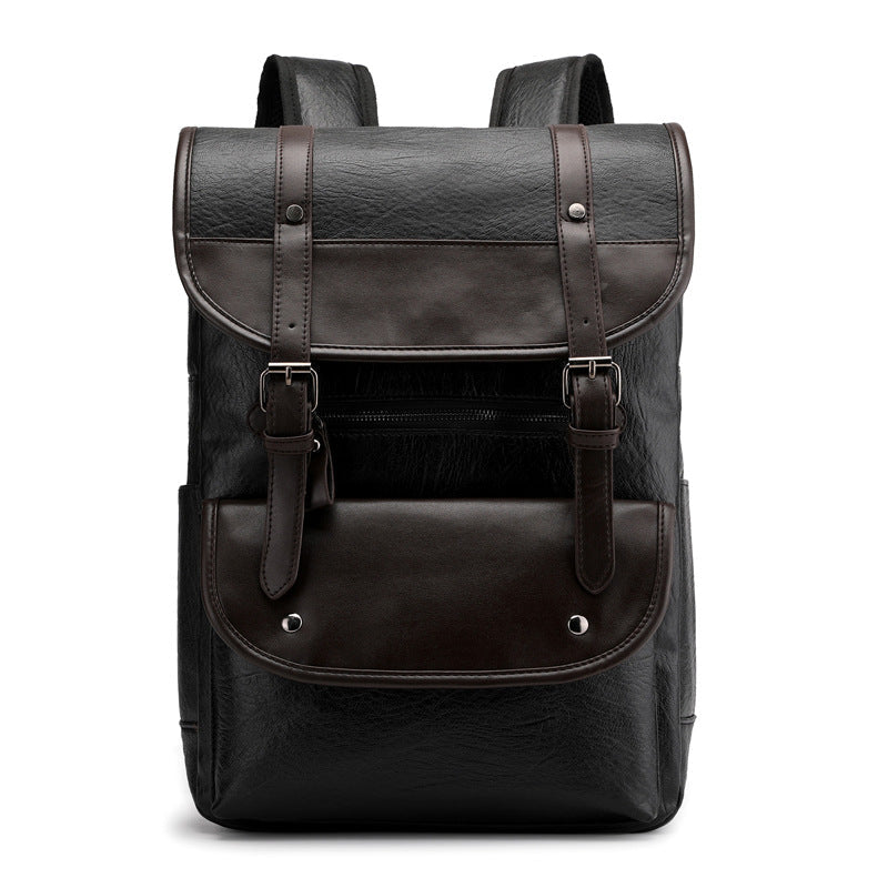 Men's Retro Business Computer Large Capacity Waterproof Backpacks