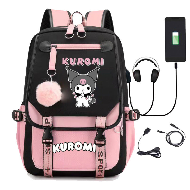 Junior High Boys Primary Large Capacity Middle School Students' Schoolbags