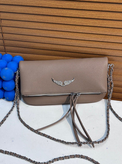 Women's Wings Chain Trendy Versatile Fashion Retro Shoulder Bags