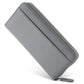 Women's Genuine Leather Long Zipper Clutch Ladies Wallets