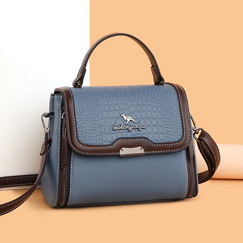 Women's Authentic Leather Tactile Feel Fashion Mother Bags