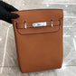 Women's Unisex Genuine Cattlehide Leather Surface Kelly Bags