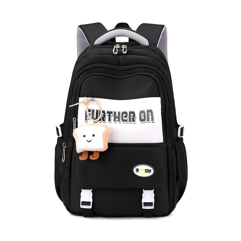 Junior High Female Waterproof Style Simple Middle School Students' Schoolbags