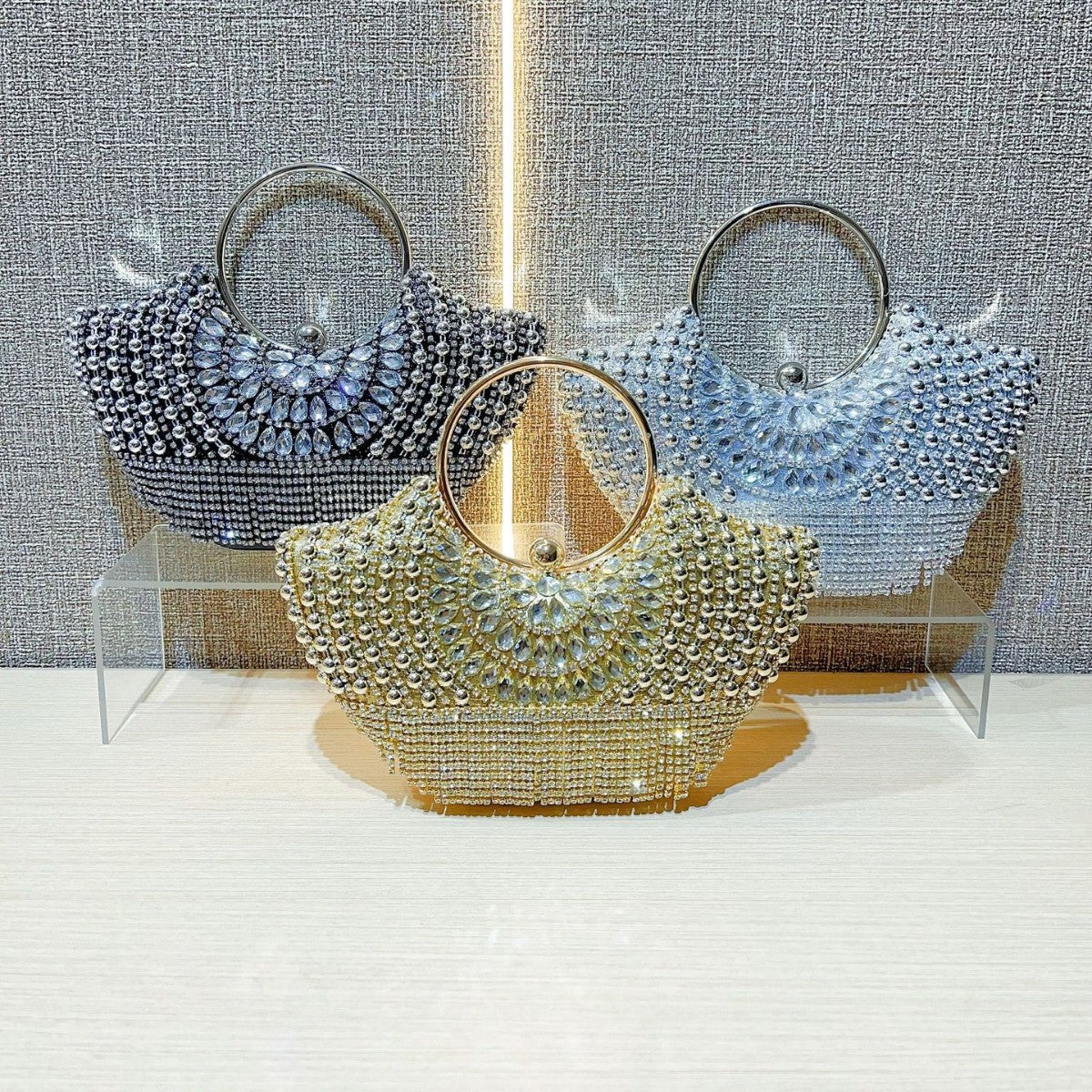 Women's Classic Versatile Dinner Banquet Princess Handbags