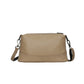 Women's First Layer Cowhide Soft Leather Zipper Light Luxury Shoulder Bags