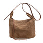 Women's Straw Woven Beach Weaving Simple Leisure Armpit Bags