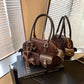 Advanced Frosted Boston Retro Minority Simple Crossbody Bags