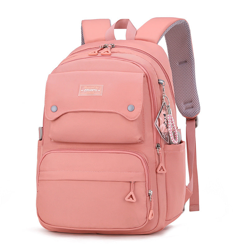 High Female Large Capacity Primary Grade To Printable Elementary School Students' Schoolbags