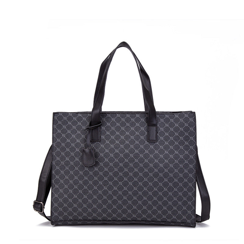Men's Korean Style Horizontal Fashion Leather Men's Handbags