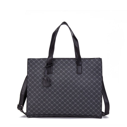 Men's Korean Style Horizontal Fashion Leather Men's Handbags