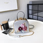 Women's Korean Style Pearl Flower Dinner Clutch Shoulder Bags