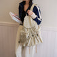 Korean Fashion Pleated Personality Large Capacity Backpacks