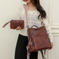 Women's Elegant Lightweight Retro Large Capacity Backpacks