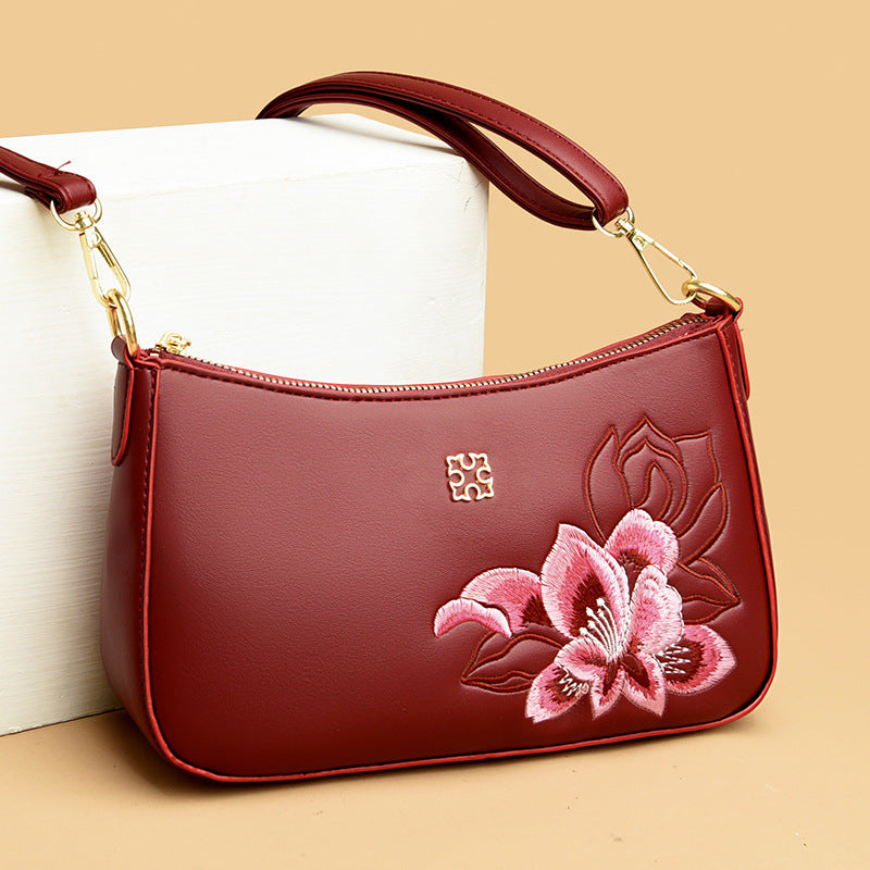 Women's For Mom National Fashion Soft Leather Crossbody Bags