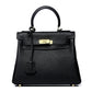 Women's High-grade Fashionable Genuine Leather Handmade Kelly First Layer Handbags
