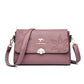 Real Soft Leather Embossed Female Temperament Shoulder Bags