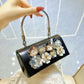 Classic Style Fashion Sequined Flower Banquet Bucket Bags