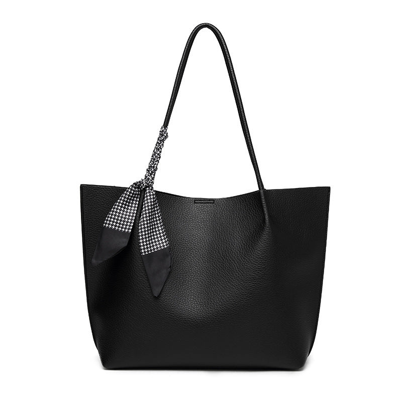 Women's Large Capacity Underarm Korean High-grade Silk Shoulder Bags